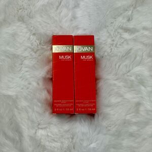 Lot of 2 Jovan Musk Women Cologne Spray 2 oz – New in Box